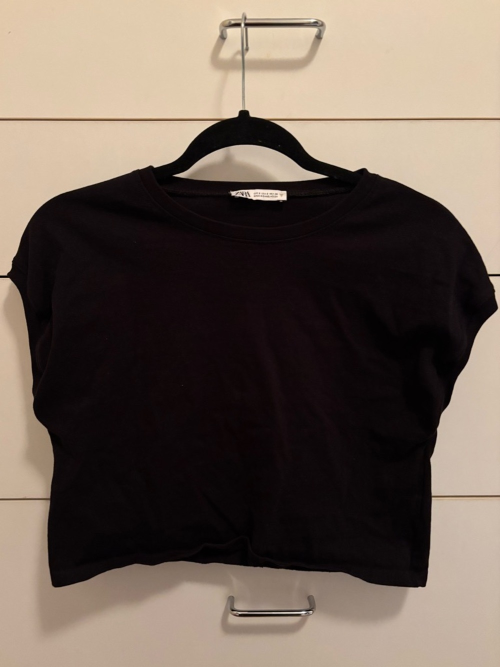 ZARA Black short sleeve tshirt